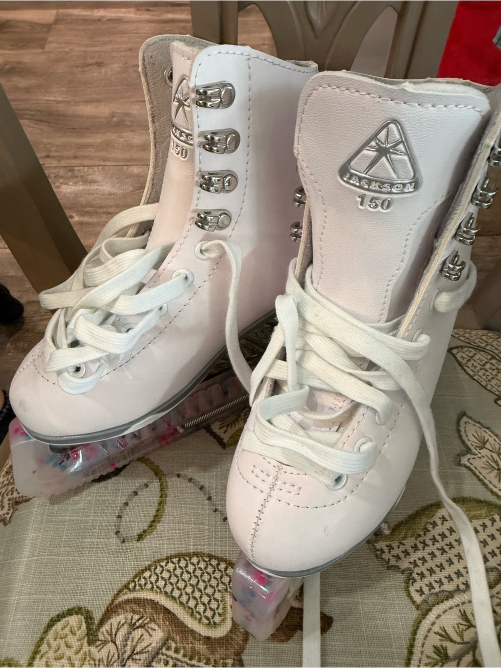 Kids Ice Skates 13J JACKSON White 150 Lace-Up